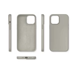 Husa iPhone 12/12 Pro Casey Studios Premium Soft Silicone - Gray Gray