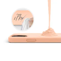 Husa iPhone 12 Pro Max Casey Studios Premium Soft Silicone - Pink Sand Pink Sand