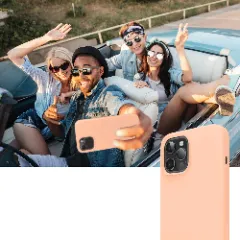 Husa iPhone 12 Pro Max Casey Studios Premium Soft Silicone - Pink Sand Pink Sand