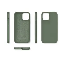 Husa iPhone 12 Pro Max Casey Studios Premium Soft Silicone - Webster Green Webster Green