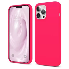 Husa iPhone 12 Pro Max Casey Studios Premium Soft Silicone - Nectarine Lilac 