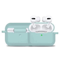 Husa Airpods Pro Casey Studios Silicone Baby Blue