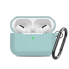 Husa Airpods Pro Casey Studios Silicone - Pink Baby Blue 