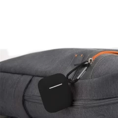 Husa Airpods 1/2 Casey Studios Silicone - Negru Negru