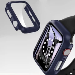 Carcasa 360° (Husa + Folie) Apple Watch 1/2/3 - 38MM Casey Studios Casey Studios - Midnight Blue Midnight Blue