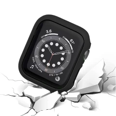 Carcasa 360° (Husa + Folie) Apple Watch 1/2/3 - 38MM Casey Studios Casey Studios - Black Black