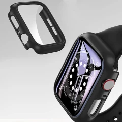 Carcasa 360° (Husa + Folie) Apple Watch 1/2/3 - 38MM Casey Studios Casey Studios - Black Black