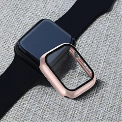 Carcasa 360° (Husa + Folie) Apple Watch 7/8 - 41MM Casey Studios - Rose Rose