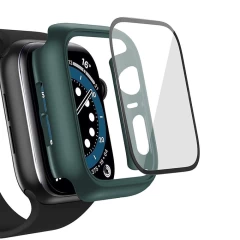 Carcasa 360° (Husa + Folie) Apple Watch 7/8 - 41MM Casey Studios - Marine Marine