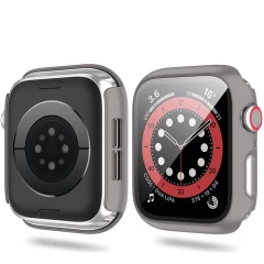 Carcasa 360 (Husa + Folie) Apple Watch 1/2/3 - 42MM Casey Studios Casey Studios - Silver Brown 