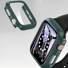 Carcasa 360° (Husa + Folie) Apple Watch 4/5/6/SE - 44MM Casey Studios - Marine Marine