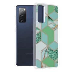 Husa Samsung Galaxy S20 FE / S20 FE 5G Arpex Marble Series - Green Hex Green Hex