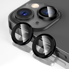 Protectie Camera pentru iPhone 13 / iPhone 13 Mini, Casey Studios MaxDefense+, Ultra HD, Anti Amprente, Anti Zgarieturi, Anti Socuri, Negru