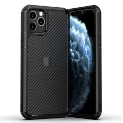 Husa iPhone 11 Pro Max Arpex CarbonFuse - Negru Negru