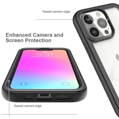 Husa iPhone 13 Pro Arpex Defense360 Pro, Screen Protector - Negru Negru
