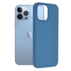 Husa iPhone 13 Pro Max Arpex Soft Edge Silicone - Denim Blue