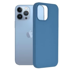 Husa iPhone 13 Pro Max Arpex Soft Edge Silicone - Denim Blue Denim Blue