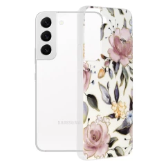 Husa Samsung Galaxy S22 Arpex Marble Series - Chloe White Chloe White