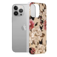 Husa iPhone 13 Pro Arpex Marble Series - Mary Berry Nude