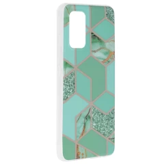 Husa Samsung Galaxy A32 4G Arpex Marble Series - Green Hex Green Hex