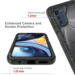 Husa Motorola Moto E32 / Moto E32s Arpex Defense360 Pro, Screen Protector - Negru Negru