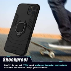 Husa iPhone 11 Pro Max Arpex Silicone Shield - Negru Negru