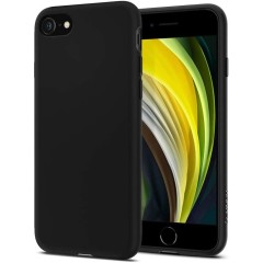 Husa iPhone 7 / 8 / SE 2 / SE 2020 / SE 2022 Spigen Liquid Crystal - Negru