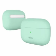 Husa AirPods Pro, Silicon UNIQ Lino - Mint Mint