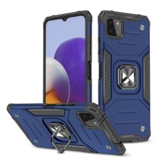 Husa Samsung Galaxy A22 5G Wozinsky Ring Armor Case cu Kickstand - Albastru