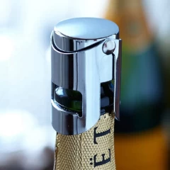 Dop Sampanie, Sticla de Vin din Otel Inoxidabil, ArpexCS01 - Silver Silver