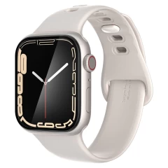 Pachet 2x Folie Sticla Apple Watch 7/8 45mm,, Spigen ProFlex - Black Black