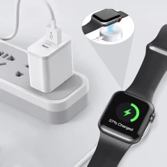 Cablu USB to Apple Watch, 1.2m Yesido CA-69 - White White