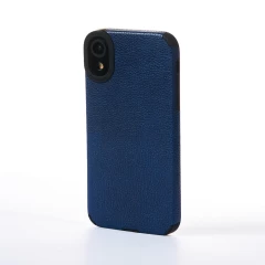Husa iPhone XR Casey Studios Grained Leather - Albastru Albastru