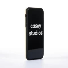 Husa iPhone X/XS Casey Studios Gossip - Alb Alb