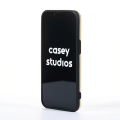 Husa iPhone 13 Pro Casey Studios Gossip - Alb Alb