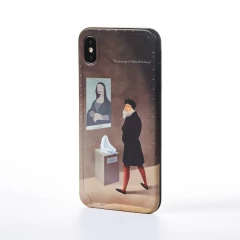 Husa iPhone XS Max Casey Studios The New Mona Lisa - Maro Maro