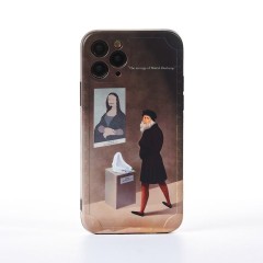 Husa iPhone 11 Pro Casey Studios The New Mona Lisa - Maro