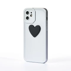 Husa iPhone 12 Casey Studios Love Effect - Metallic Metallic