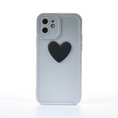 Husa iPhone 12 Casey Studios Love Effect - Metallic