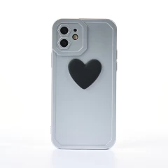 Husa iPhone 12 Casey Studios Love Effect - Metallic Metallic