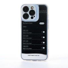 Husa iPhone 13 Pro Casey Studios Wake Up Call - Metallic