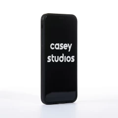 Husa iPhone XS Max Casey Studios Squareforming - Alb / Negru Alb / Negru