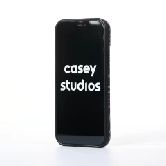Husa iPhone 12 Pro Casey Studios Glazed - Gri Gri