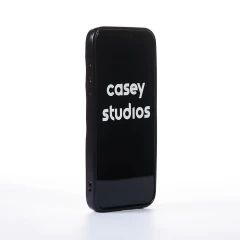 Husa iPhone XR Casey Studios Black Silver - Negru Negru