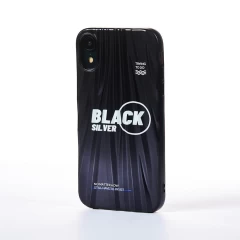 Husa iPhone XR Casey Studios Black Silver - Negru Negru