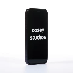 Husa iPhone 11 Casey Studios Black Silver - Negru Negru