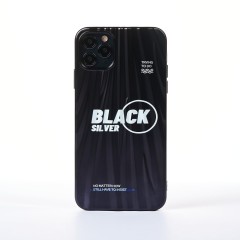 Husa iPhone 11 Pro Max Casey Studios Black Silver - Negru