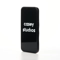 Husa iPhone 13 Casey Studios Black Silver - Negru Negru