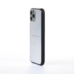 Husa iPhone 11 Pro Casey Studios Metalines - Silver Silver