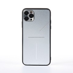 Husa iPhone 11 Pro Max Casey Studios Metalines - Silver